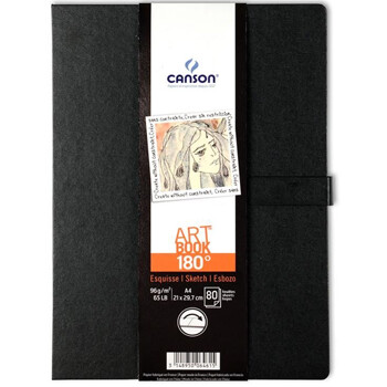 Caderno Canson Artbook 180 A4 96g 80fls