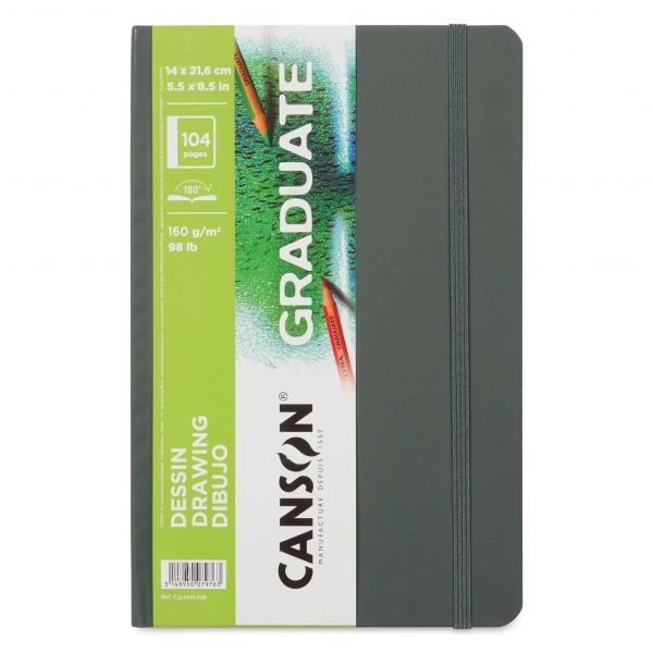 Canson Caderno A5 Graduate 14 X 21.6 cm 160Grs 104Fls