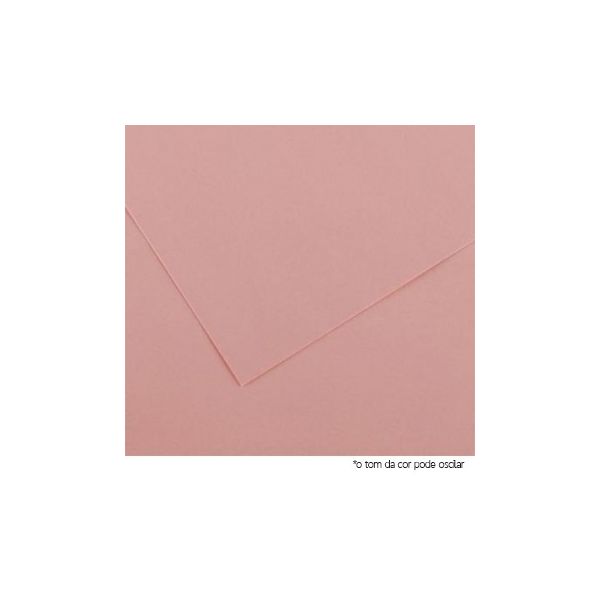 Pack 25 Cartolina 50x65cm Rosa 185g 1 Folha Canson 17240225 - 17240225