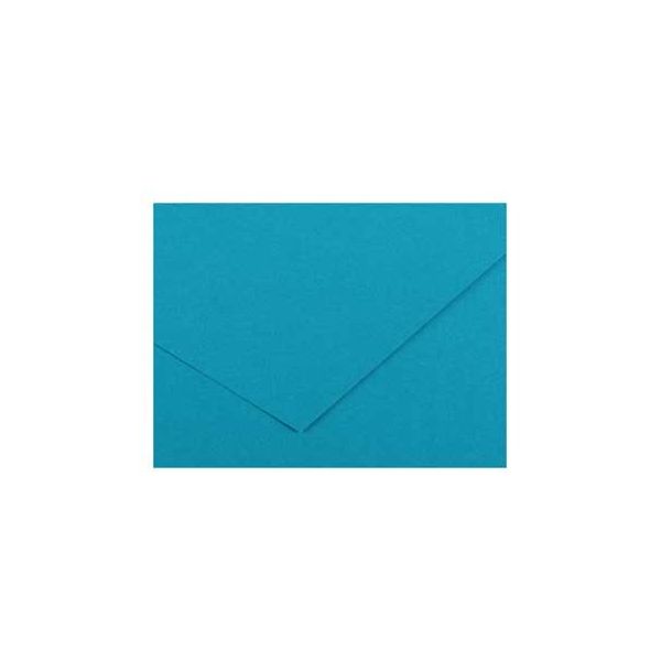 Pack 25 Cartolina 50x65cm Azul Maldivas 185g 1 Folha Canson 17240233 - 17240233