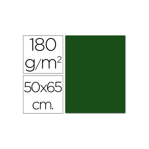 Guarro Cartolina 185 gr. 50X65 cm Verde Escuro - OFF021034CE