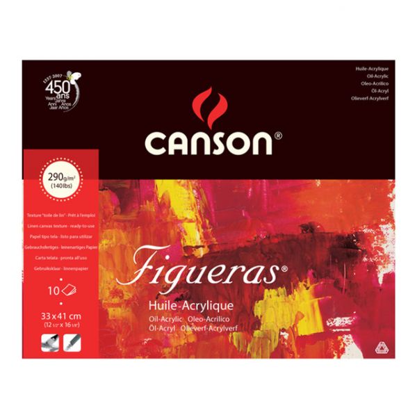 Canson Bloco de Desenho A3 Figueras 290g - 200857222