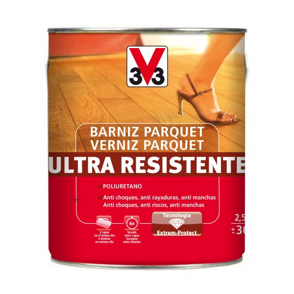 V33 Verniz Parquet Ultra Resistente 2,5L - 20005715