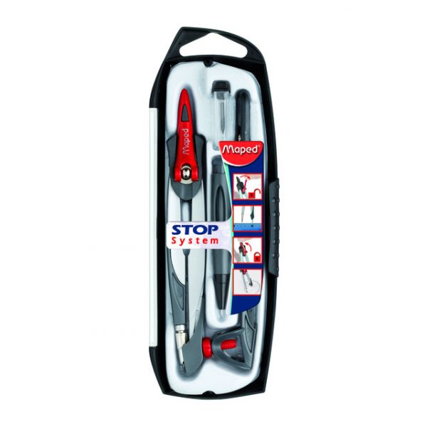 Maped Compasso Stop System + Acessórios 5 Peças