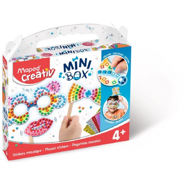 Maped Caixa Mini Autocolantes Mosaico