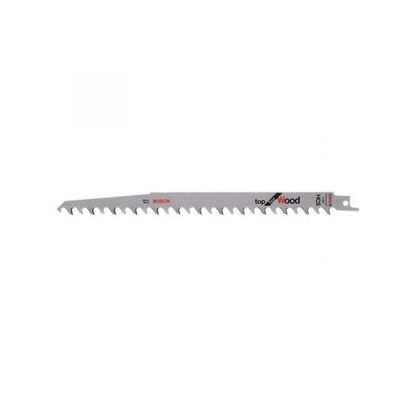 Bosch Conjunto Professional S 1542 K Top Wood Blade Corte de Serra 5 Unidades Prateado