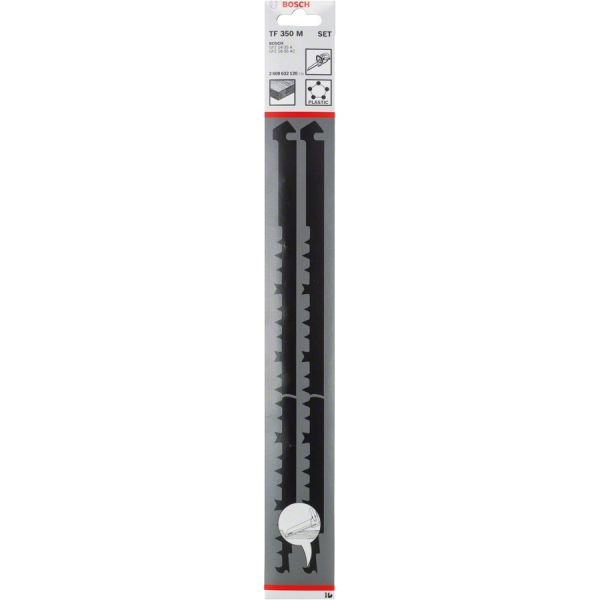 Bosch Conjunto Professional Set Hcs Tf 350 M Wood 408 Mm Blade Corte de Serra 2 Unidades Prateado