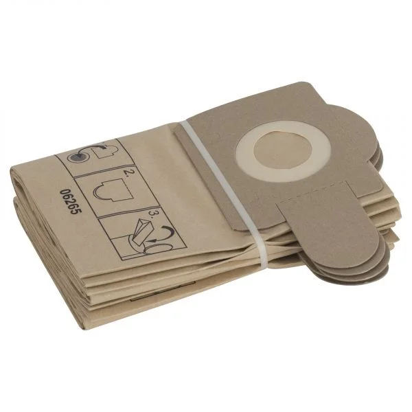 5 Sacos para Aspirador Pas11-21/pas12-27