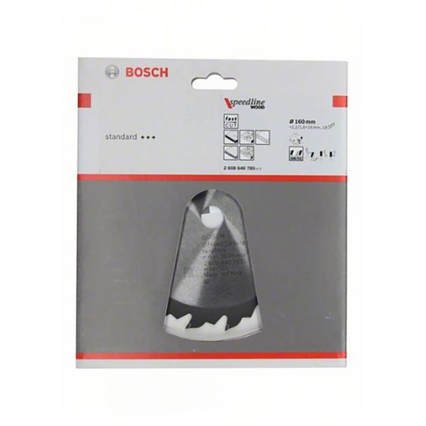 Bosch Professional Se Wo H 160x16-18 Circular Saw Blade Transparente