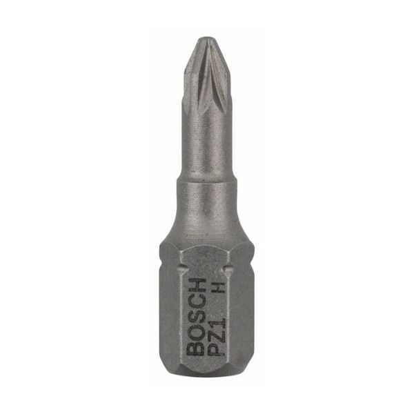 Bosch Conjunto de Pontas Professional Pz1 C 25 Mm Extra Hard Screwdriver 25 Unidades Prateado