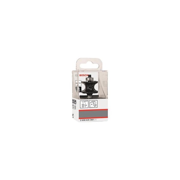 Bosch Fresa para Arredondar Meia Cana 8mm 6x19mm