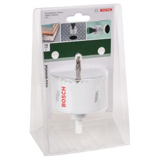 Serra craneana Serra craneana em bimetal HSSDiâmetro = 76 mm refª 2609255617 BOSCH