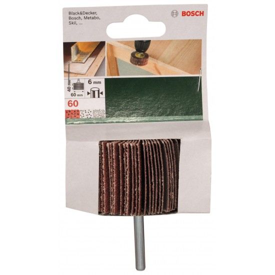 Disco de lixa em lamelas para berbequins, 60 mm refª 2609256284 BOSCH