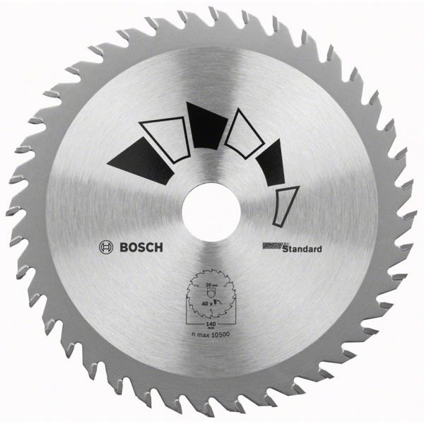 Bosch Disco Standard para Serra Circular 150 X 20/16 mm 24 Dentes - 2609256806