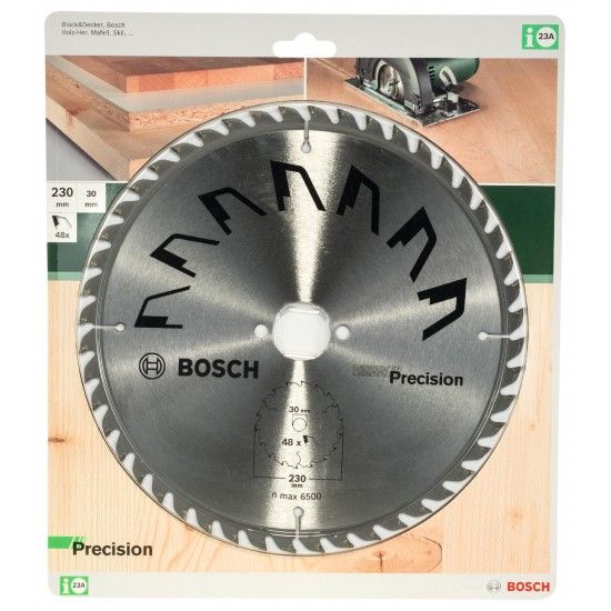 Disco PRECISIOND= 230 mm; orifício= 30 mm; de= 48 refª 2609256875 BOSCH