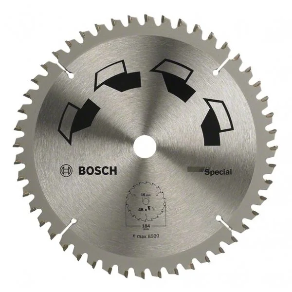 Bosch Disco Multimaterial para Serra Circular 184 X 16 mm 48 Dentes - 2609256890