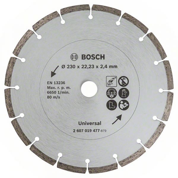 Bosch Professional 230 Mm Diamond Cut Disc Prateado