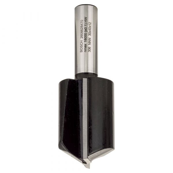 Bosch Professional Slot 12x30x81 Mm Router Bit Prateado