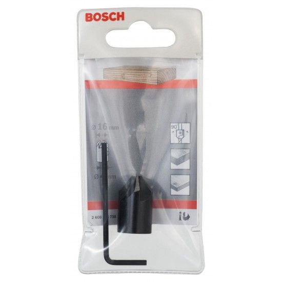 Brocas Fresa cónica de encaixe fêmea para broca em espiral para madeira refª 2608585738 BOSCH