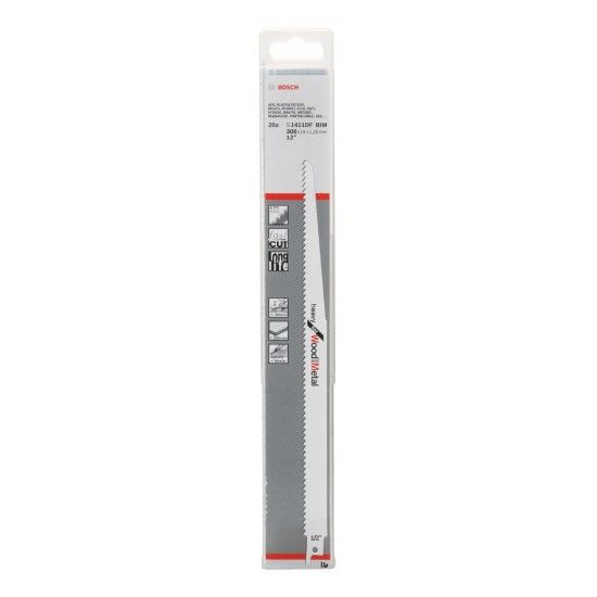 Lâmina de serrote elétrico S 1411 DF refª 2608657562 BOSCH