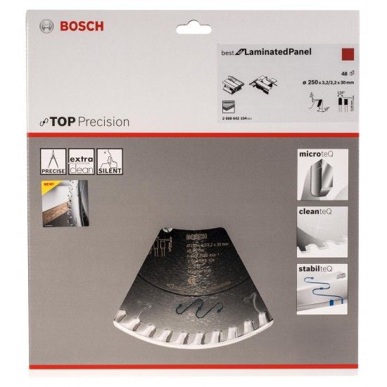 Disco Top Precision Best for Laminated Panel Abrasive refª 2608642104 BOSCH