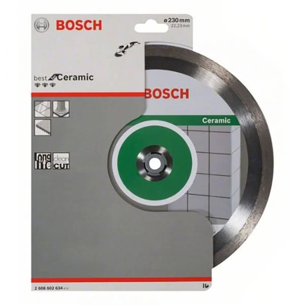 Bosch Professional 230x2.4 Mm Ceramic Diamond Disc Prateado