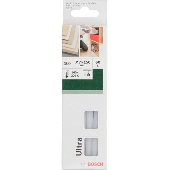 Conjunto de 10 bastões de cola Ultra Power refª 2609256A03 BOSCH
