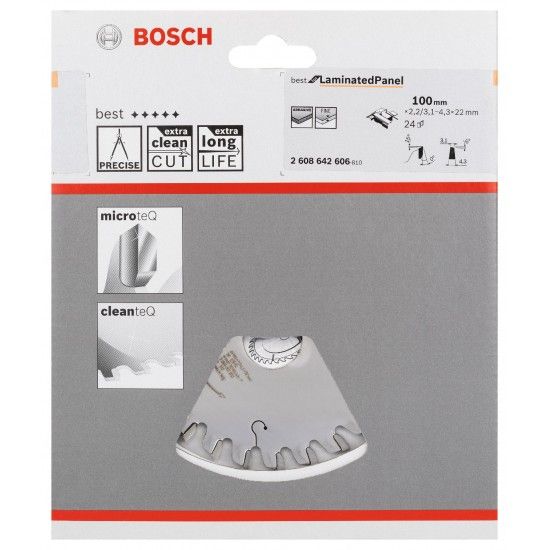 Disco cónico Best for Laminated Panel refª 2608642606 BOSCH