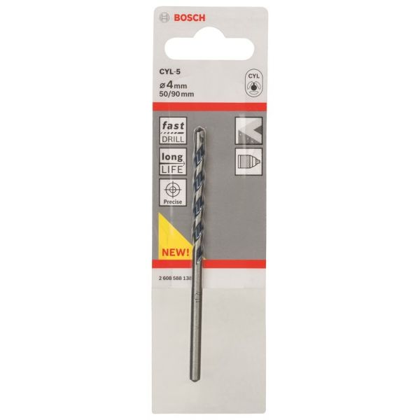 BOSCH AZUL Broca Betão Cyl5 4X50