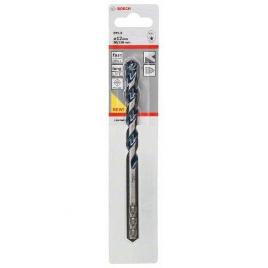 Broca CYL-5 12x90x150mm refª 2608588157 Bosch