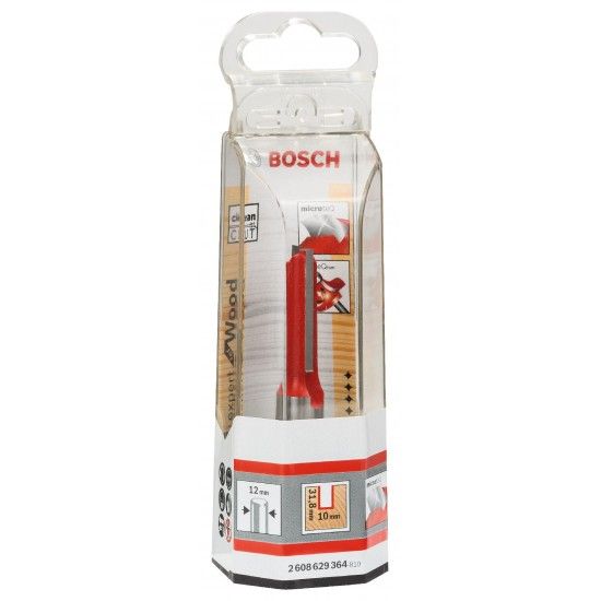 Fresa direita Expert for Wood, carboneto, 12 mm, D1 10 mm, L 31,8 mm, G 76 mm refª 2608629364 BOSCH