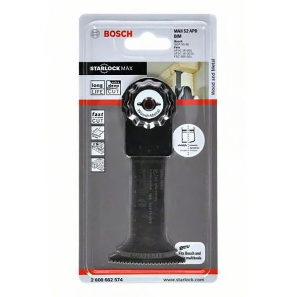 Bosch Professional Maii 52 Apb Lâmina De Serra Segmentada Prateado