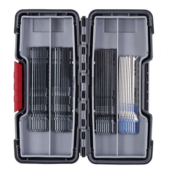 Bosch Jigsaw blade kit w. Box Top Seller Wood/Metal 40.tl - 2607010904