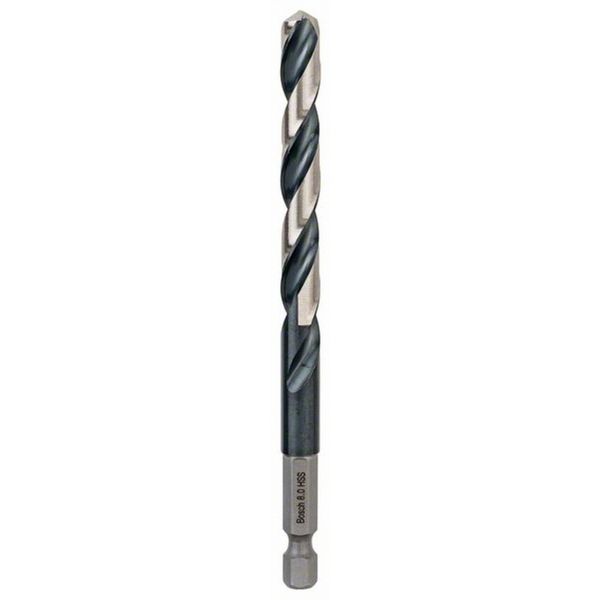 Bosch Broca HSS Hexagonal 1/4" 8mm 2608577061-424