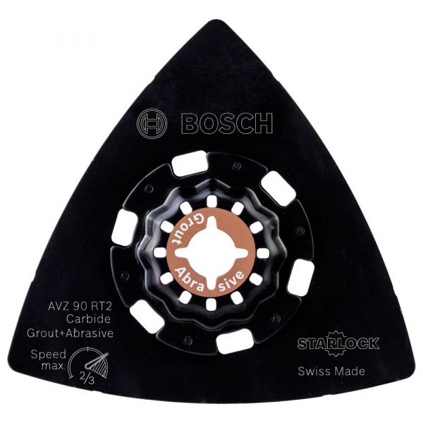 Bosch Professional Avz 90 Rt2 Sanded Carbide Lâmina De Serra Segmentada Preto