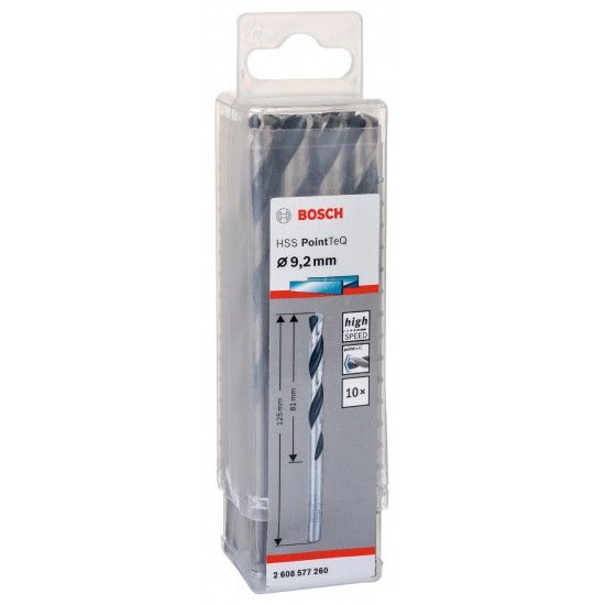 Broca helicoidal HSS PointTeQ 9,2 mm refª 2608577260 BOSCH