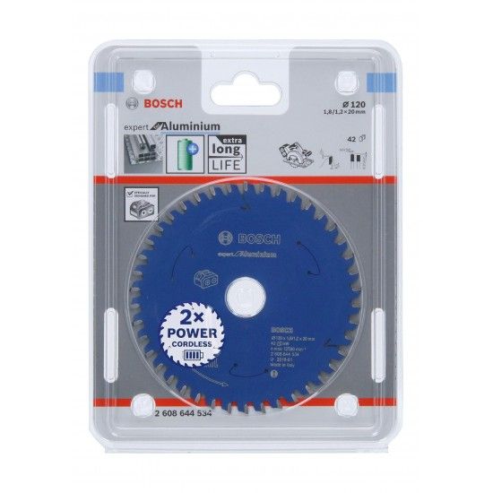 Disco Expert for Aluminium 120x1,8/1,2x20 T42 refª 2608644534 BOSCH