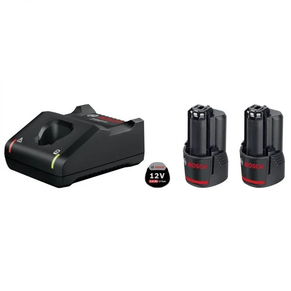 Bosch Basis Starter Set 2x2.0Ah + GAL 12V-40 - 1600A019R8