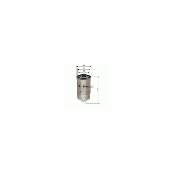 Bosch Filtro Box de combustivel 1457434187