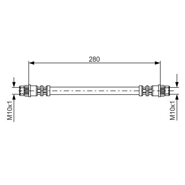 Bosch Tubo Flexível de Travão - 1987476517