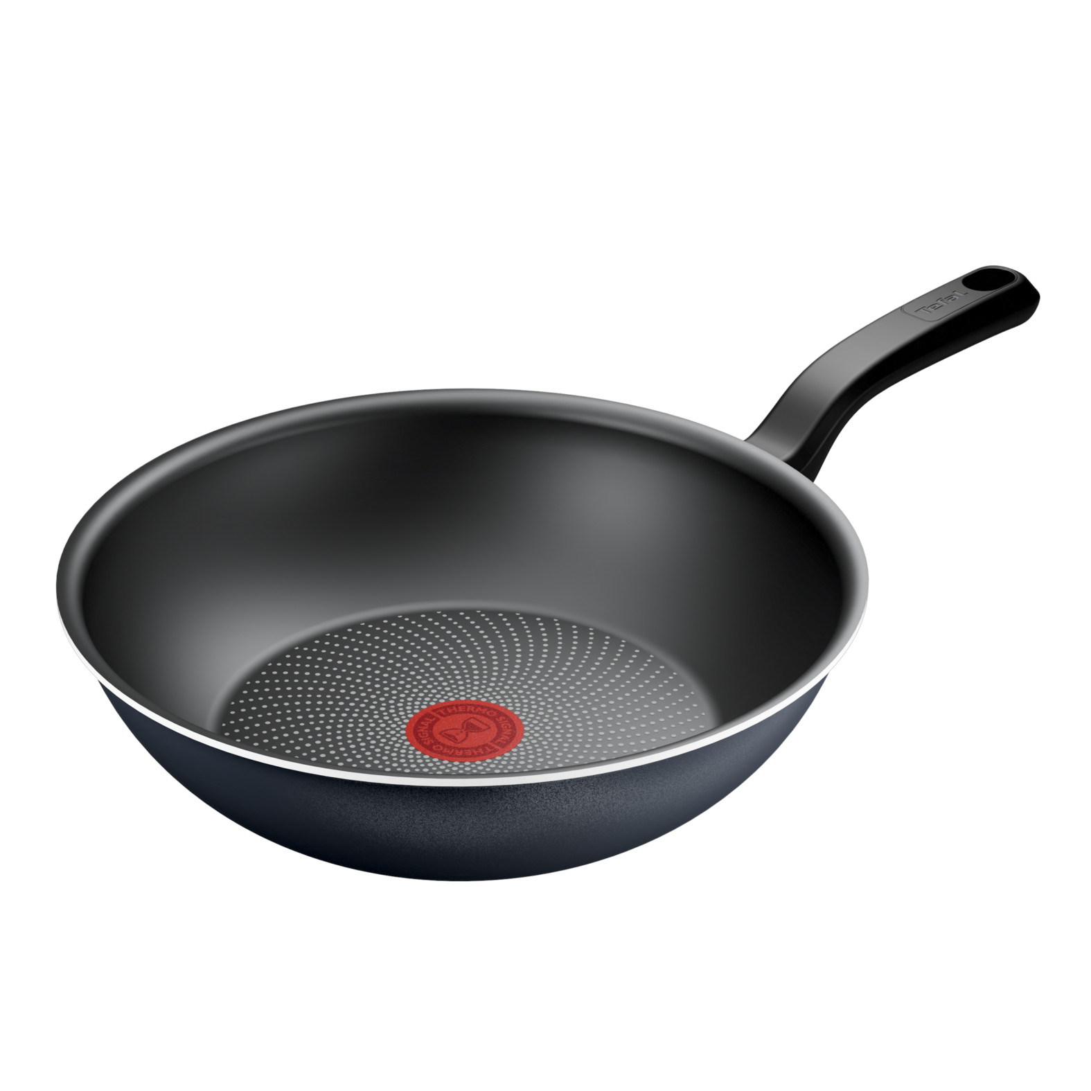Frigideira Wok Tefal So Light Indução 28cm | Antiaderente Titanium, Preto