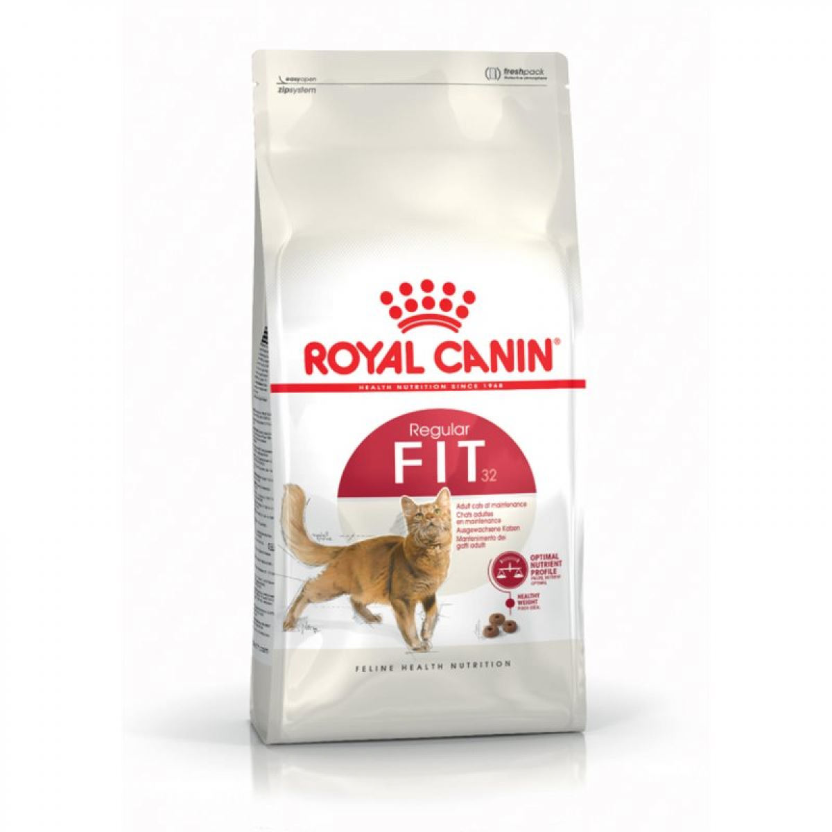 Royal Canin Regular Fit 32 2kg Ração para Gato - Campet