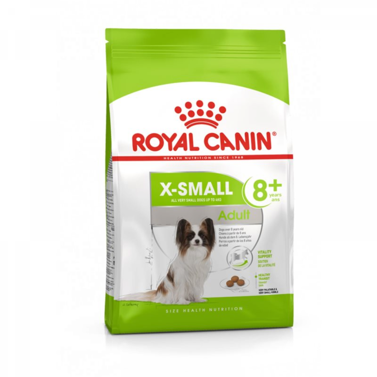 Royal Canin X-Small Adult 8+ 1,5Kg Ração para Cão - Campet