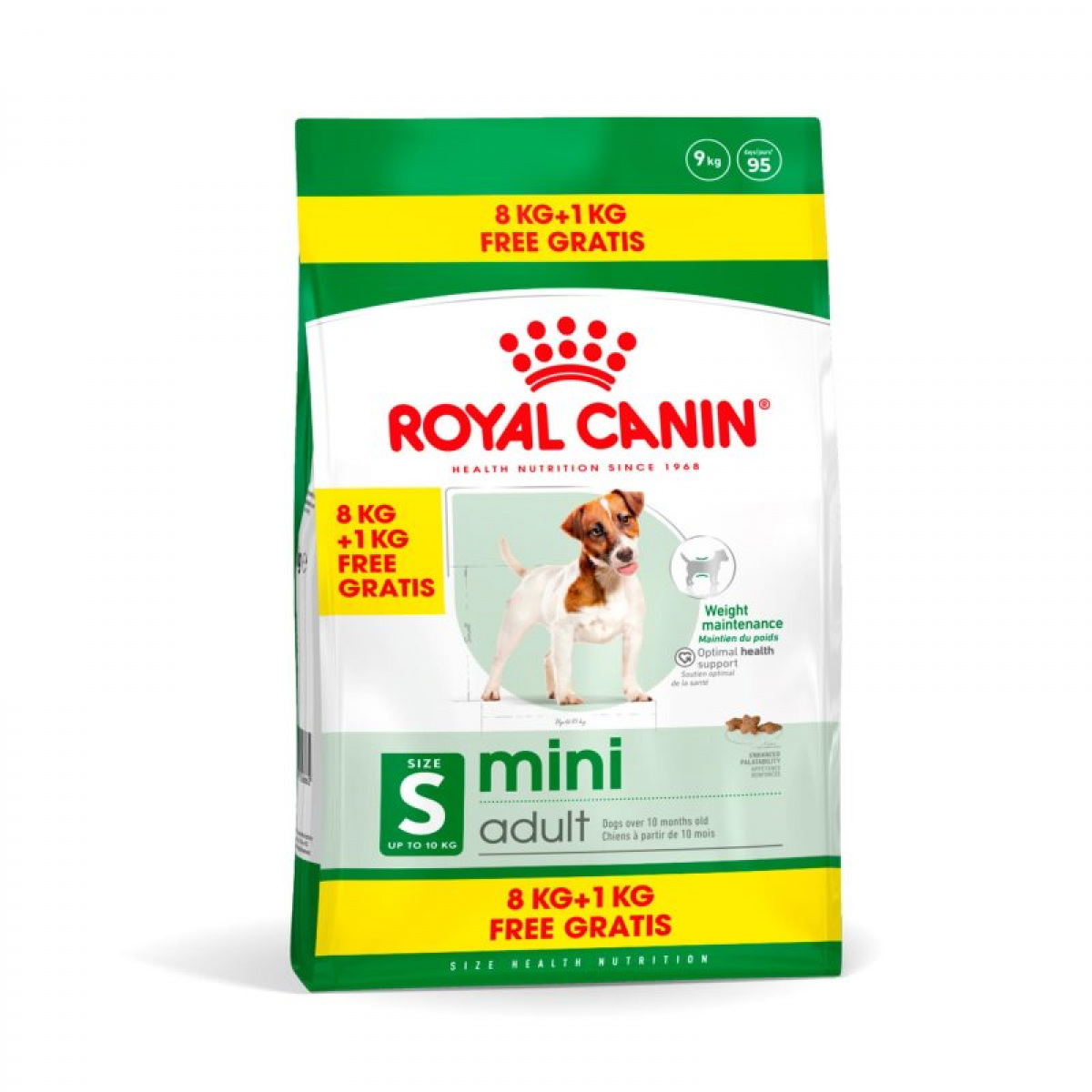 Royal Canin Mini Adult 8kg + 1kg Oferta Ração para Cão - Campet