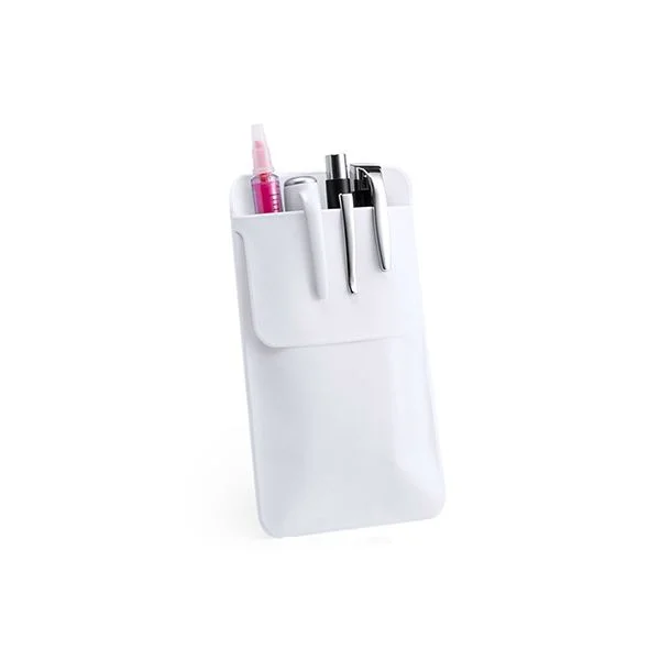 Protetor de Bolso PVC 8.5x15cm Branco TK - NB229435