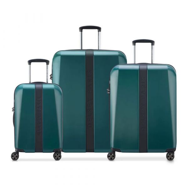 Delsey Mala Com Rodinhas Promenade Hard 2.0 S/m/l 135l Green One Size