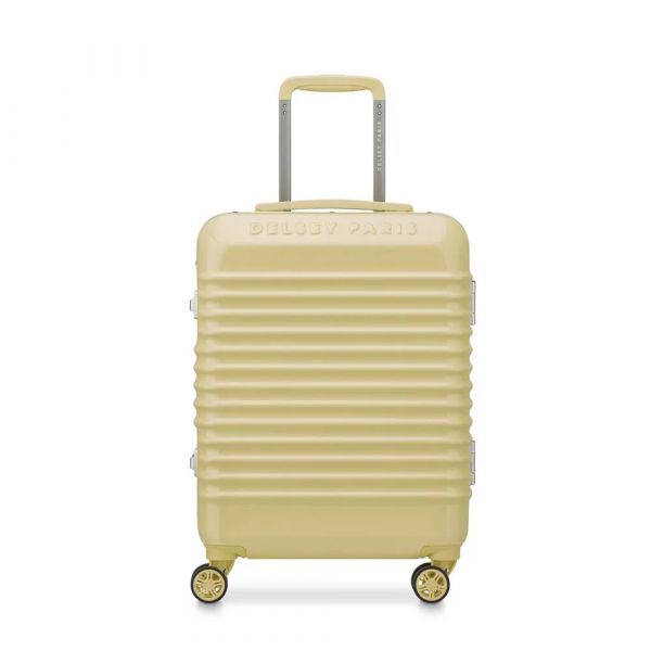 Delsey Mala Com Rodinhas Bastille 2.0 Slim 55 Cm 35l Pale Yellow S