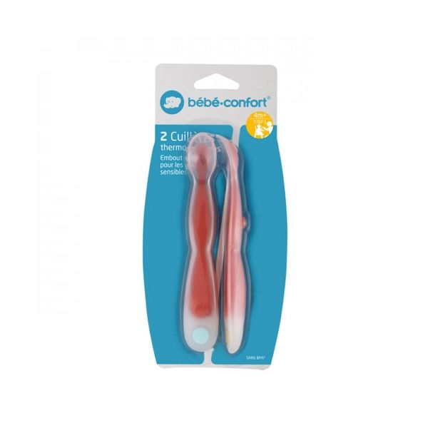 Bébé Confort 2 Colheres Termosensíveis Coral