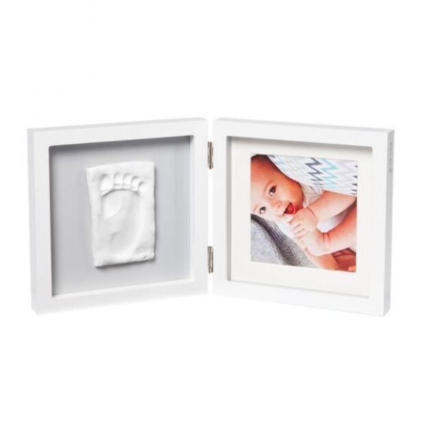 Baby Art Moldura Fotografia + Gesso Cinza