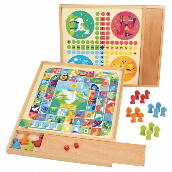Jeujura Jogo de Ganso e Cavalinhos